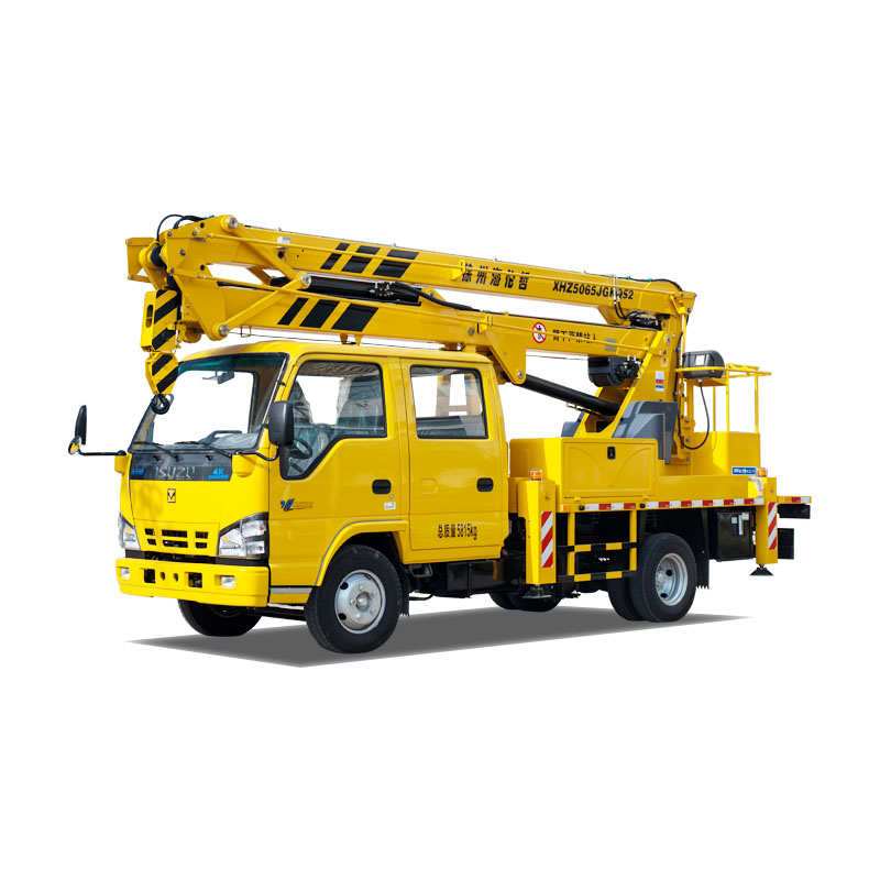 庆铃15.2m折叠臂高空作业车